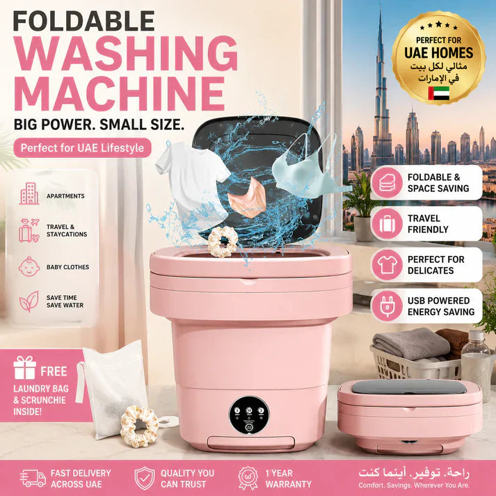 Foldable Mini Laundry Machine