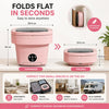 Foldable Mini Laundry Machine