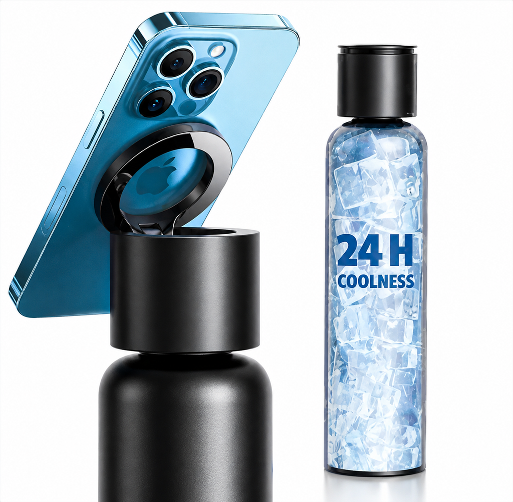Vacuum Insulated Water Bottle with Holder
