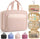 Large Travel Cosmetic Bag with Waterproof Hanging Hook